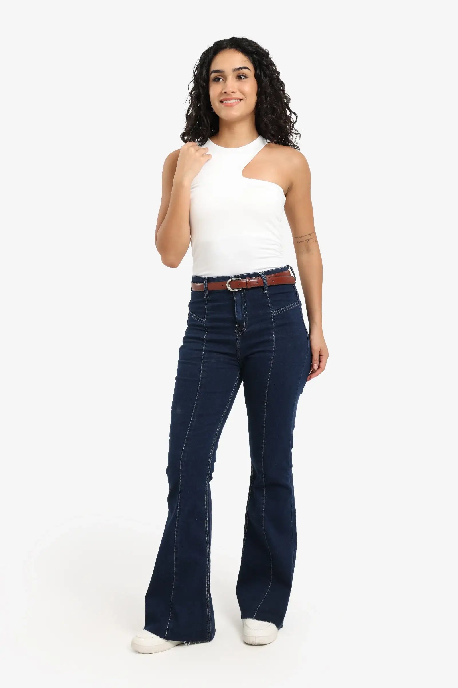 Asymmetrical Neck Top