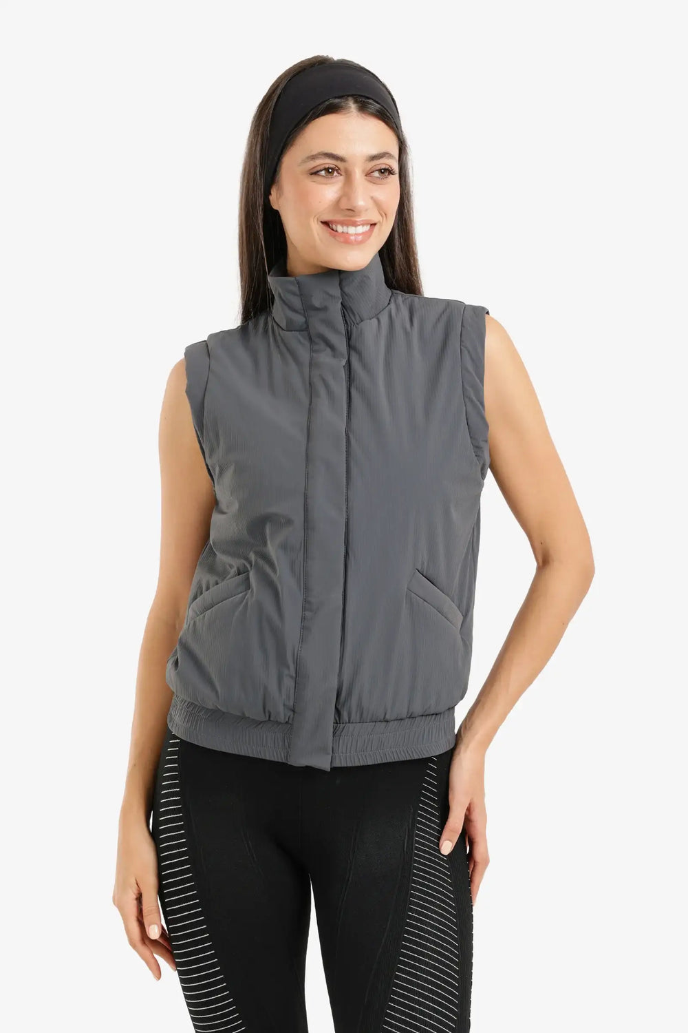 Padded Sleeveless Lounge Vest