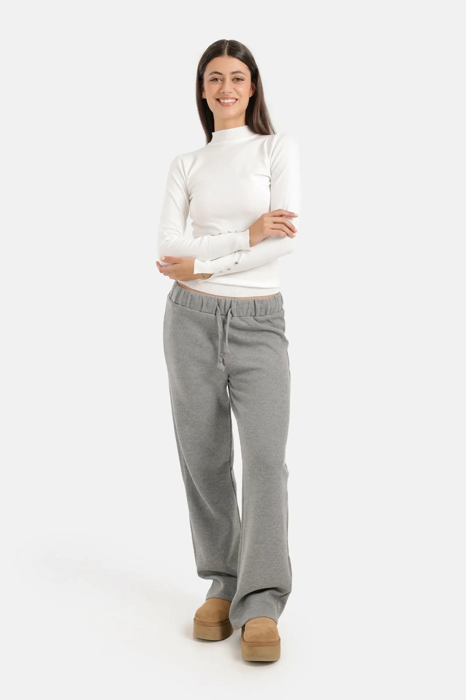 Mock Neck Pullover