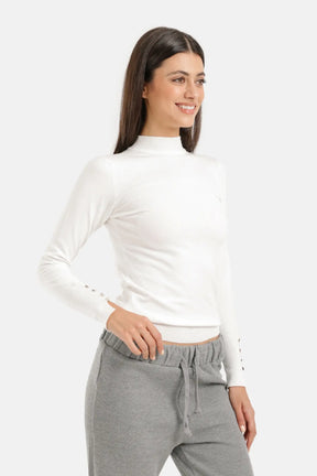 Mock Neck Pullover