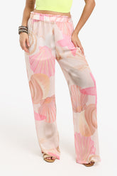 Seashell Chiffon Beach Pants