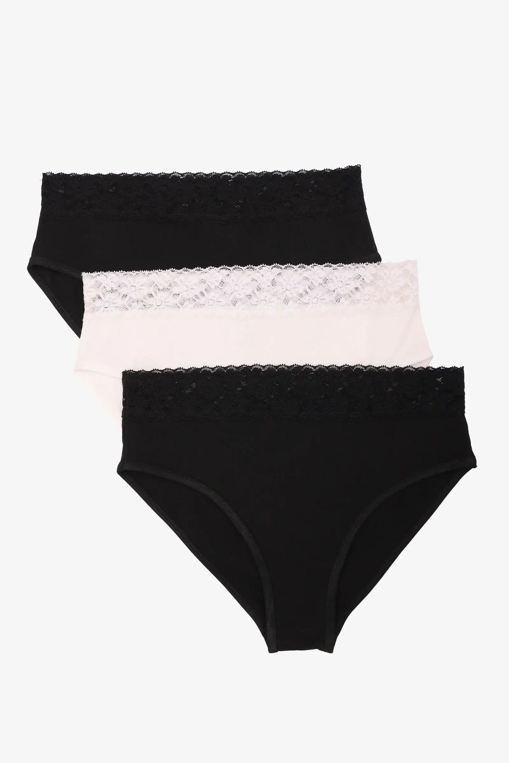Pack of 3 Colored Brief Panties