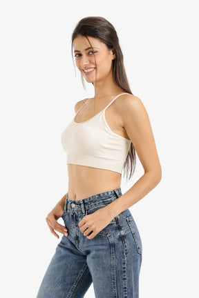 Plunge Round Neck Soft Bra