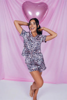 Pyjama Set with Tiger Print