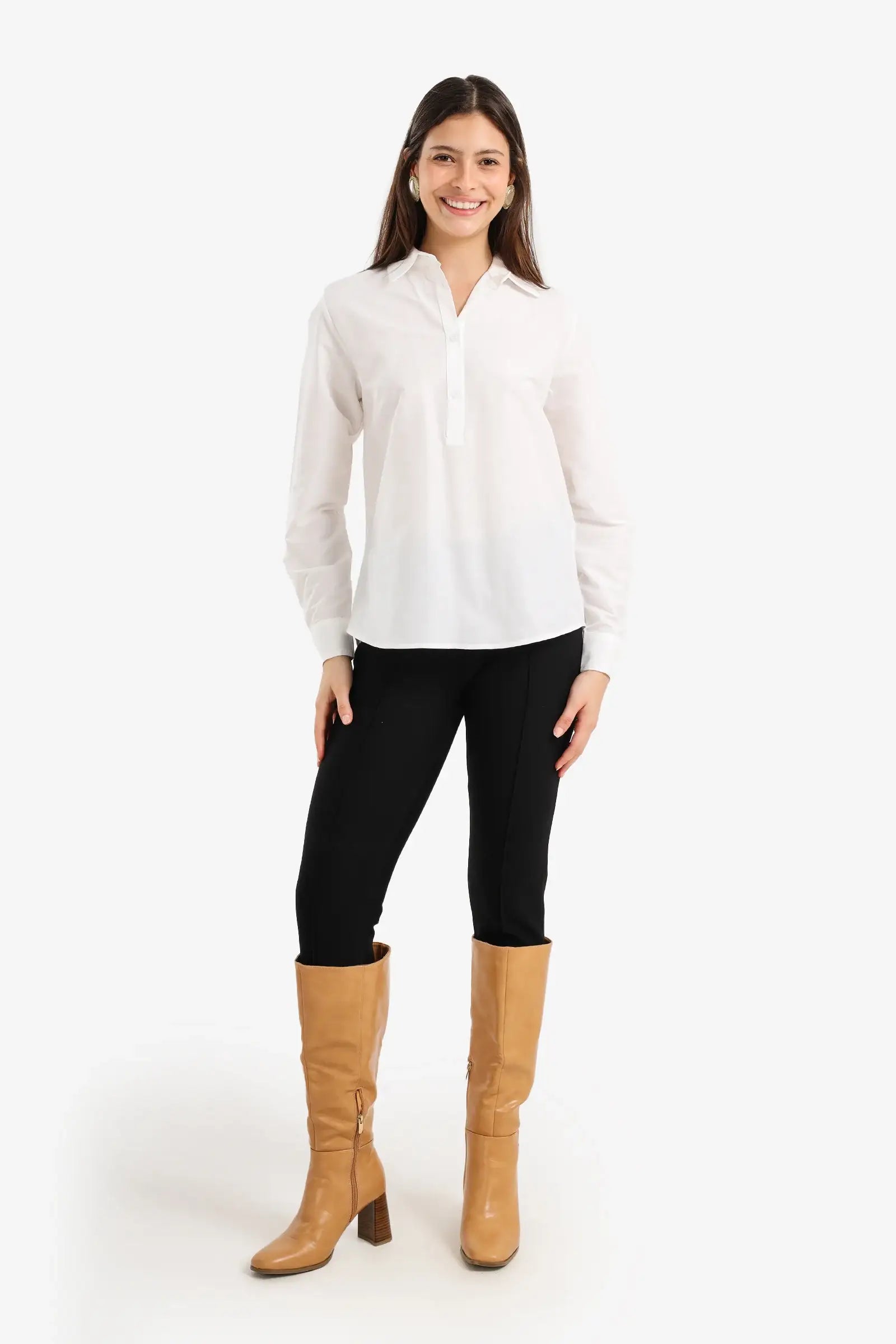 High Low Regular Fit Shirt