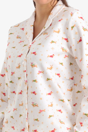 Christmas Printed Pyjama Set