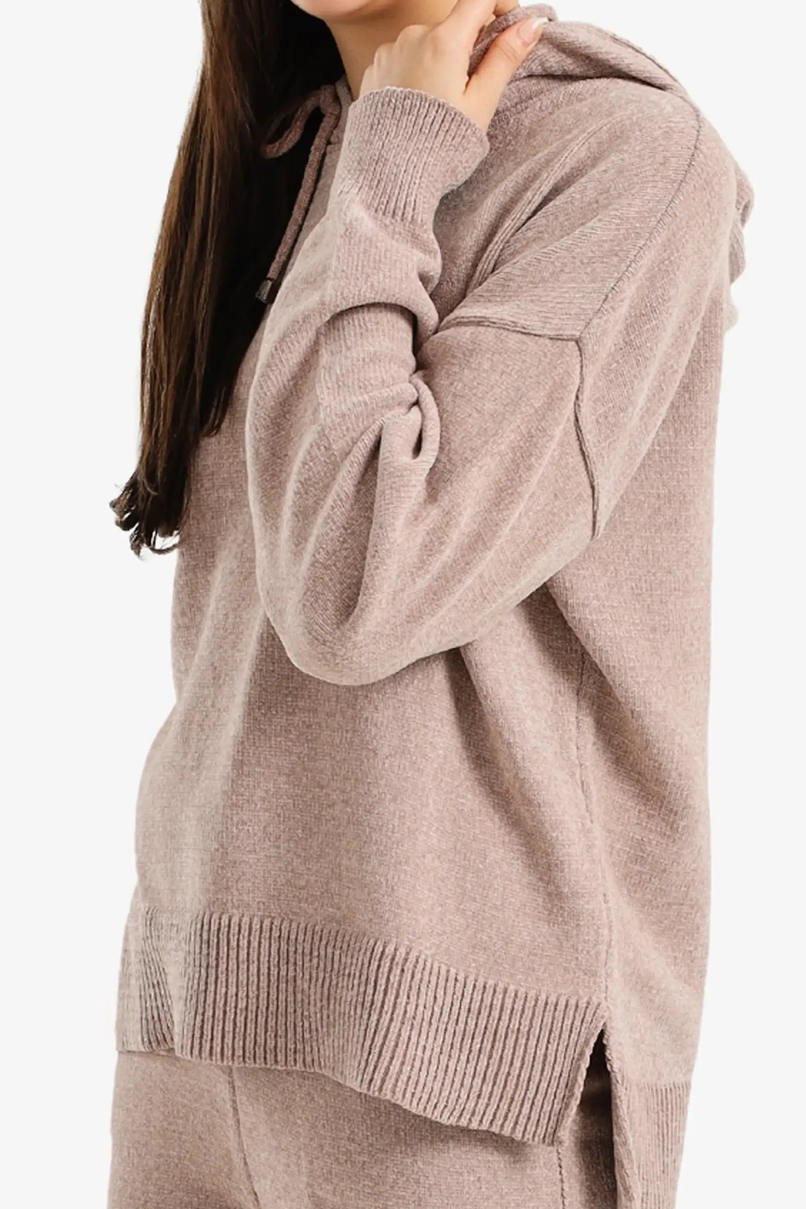 Hooded Knit Pyjama Set