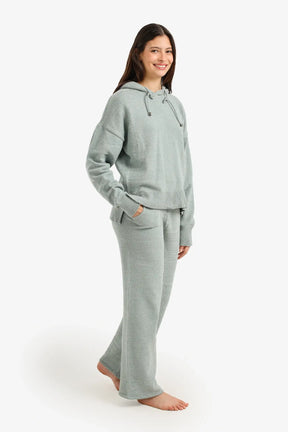 Hooded Knit Pyjama Set