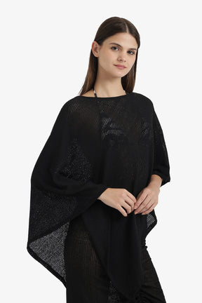 Asymmetrical Beach Poncho