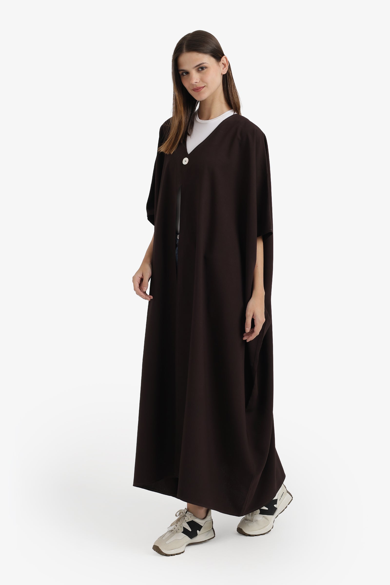Split-Front Maxi Abaya