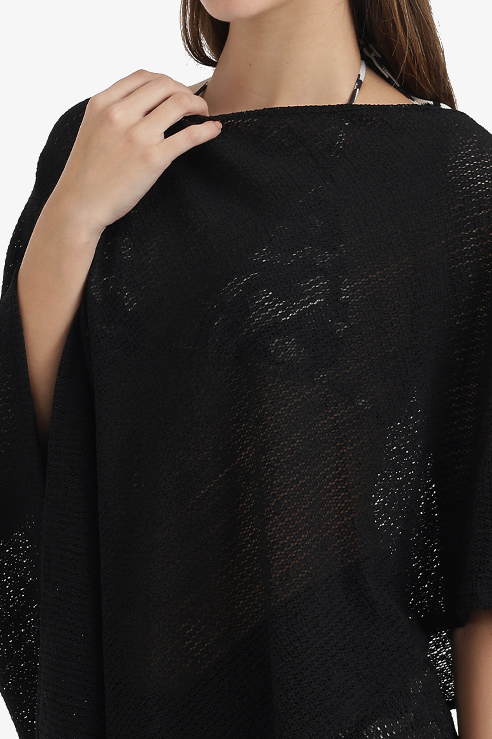 Asymmetrical Beach Poncho
