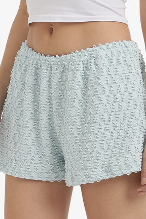 Self patterned Beach Shorts