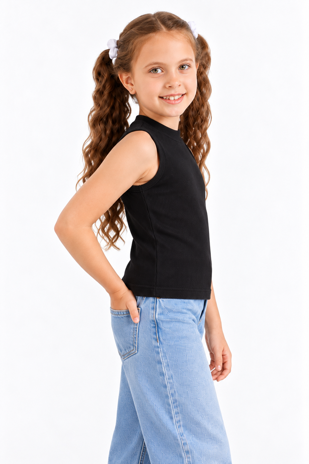 Girly Ribbed Top
