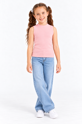 Girly Ribbed Top