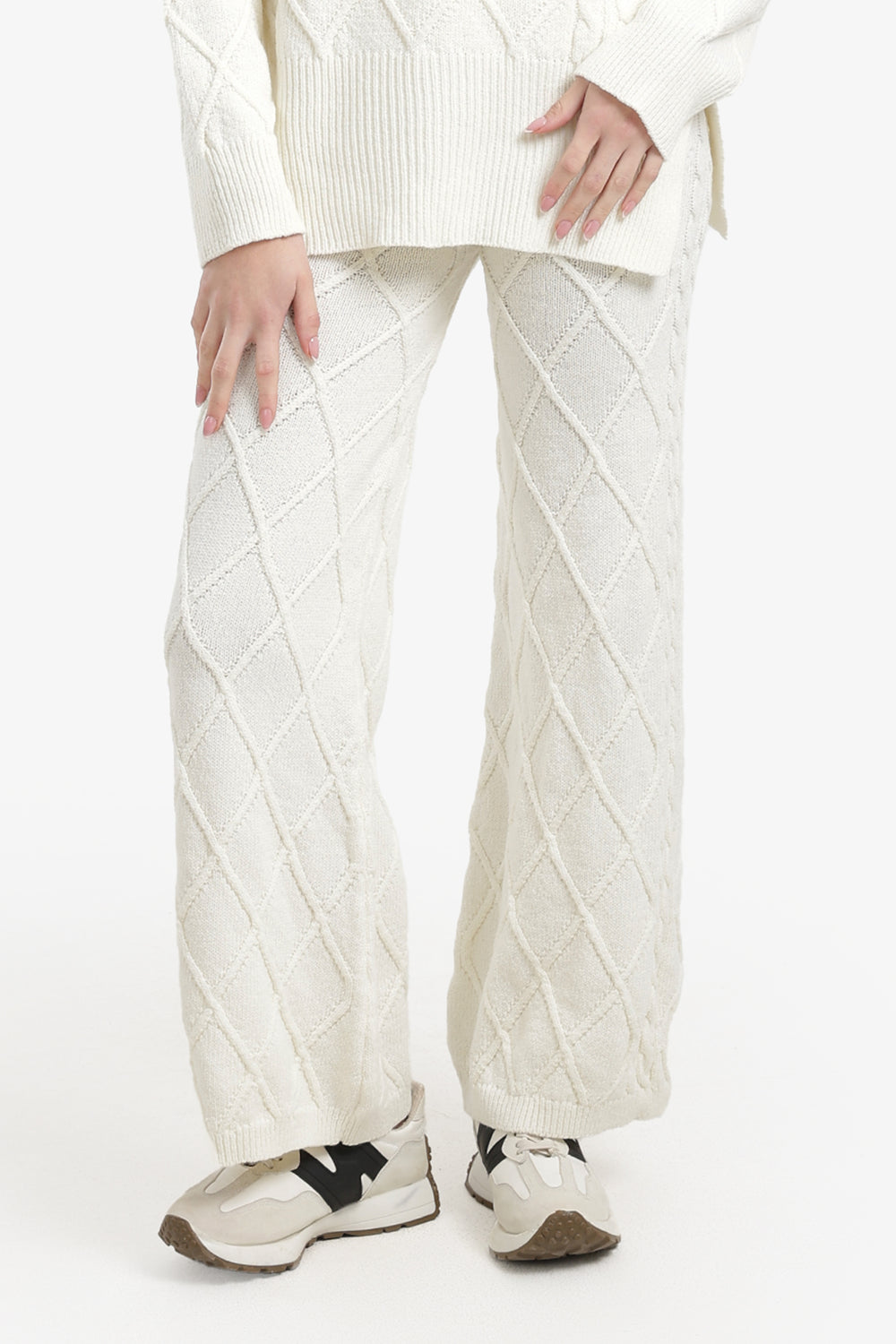 Cable Knit Lounge Pants