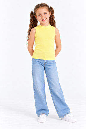 Girly Ribbed Top
