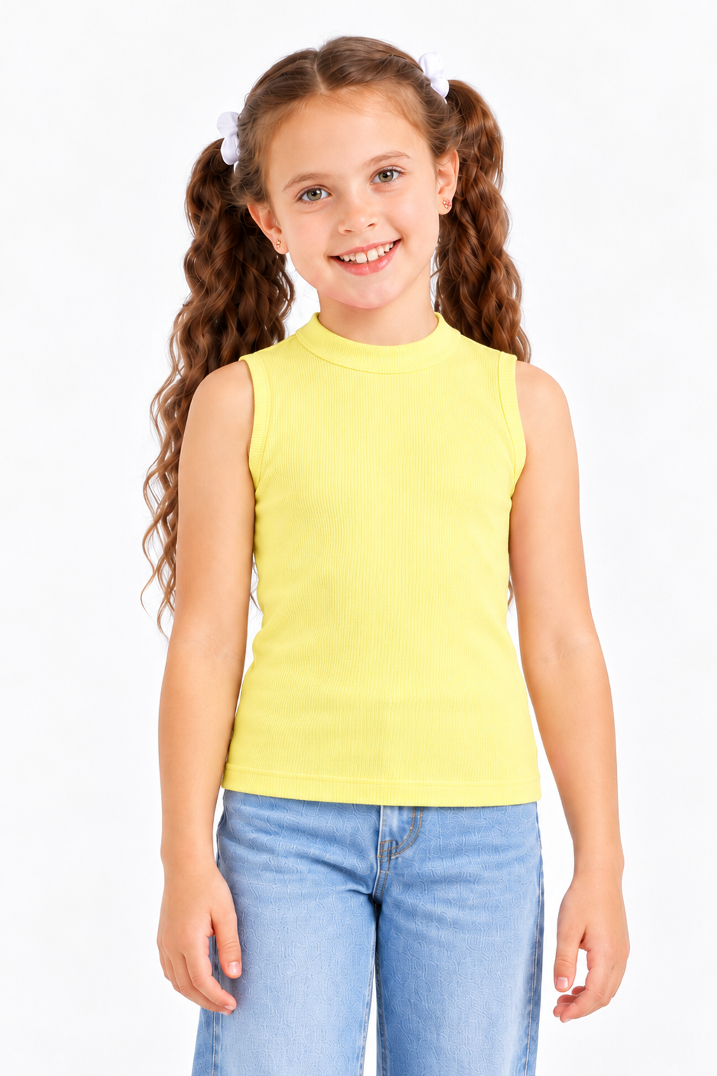 Girly Ribbed Top