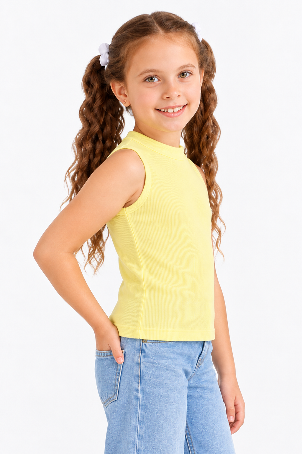 Girly Ribbed Top