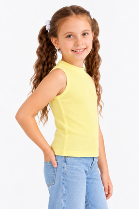 Girly Ribbed Top