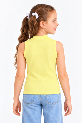 Girly Ribbed Top