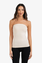 Strapless Long Tube Top