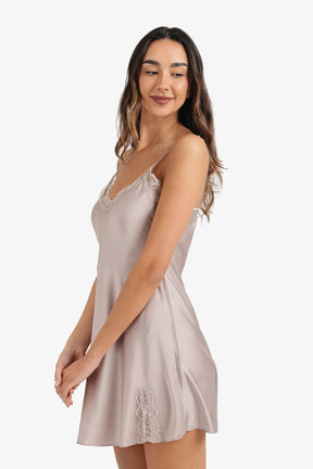 Lace-Trimmed Nightgown