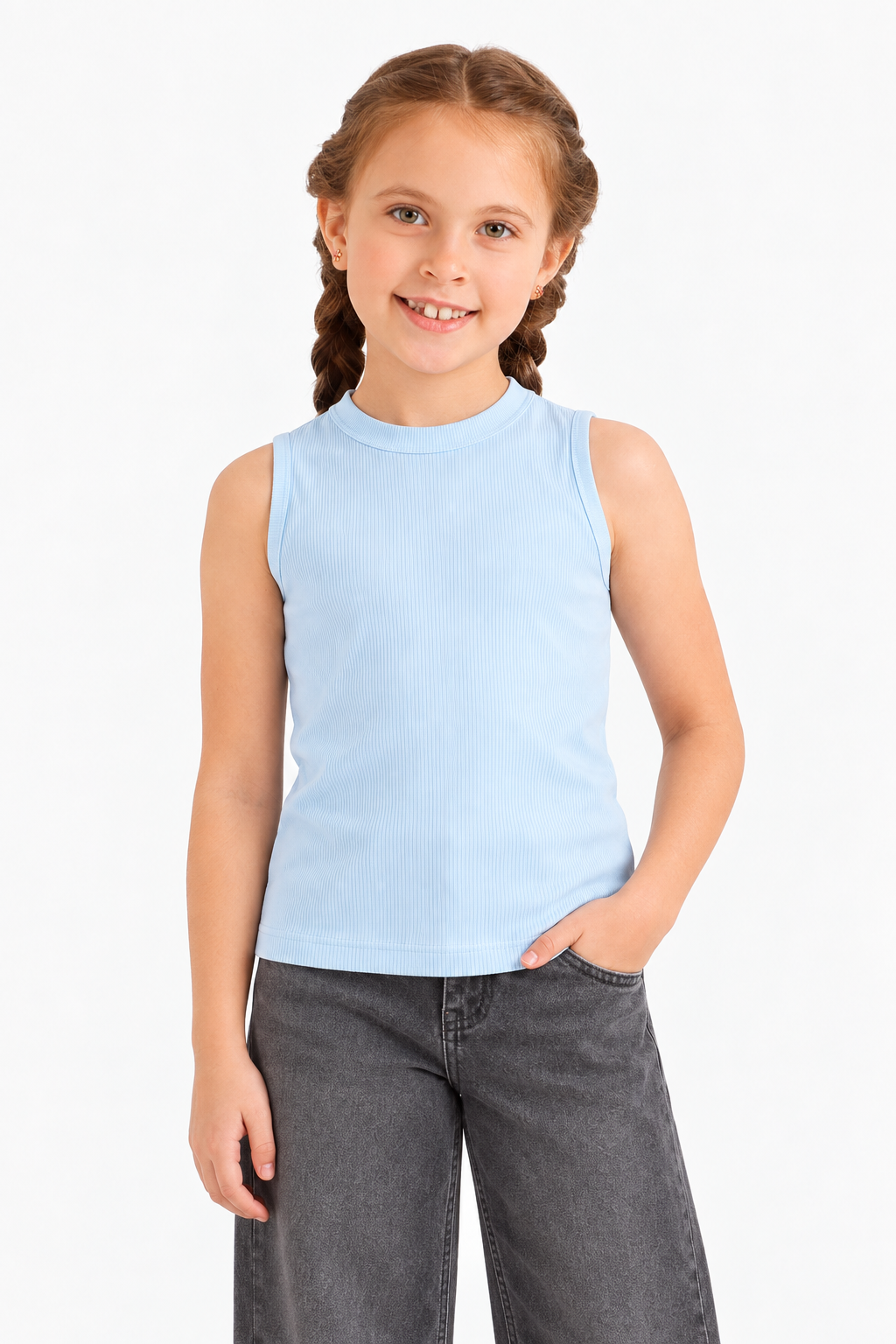 Girly Ribbed Top