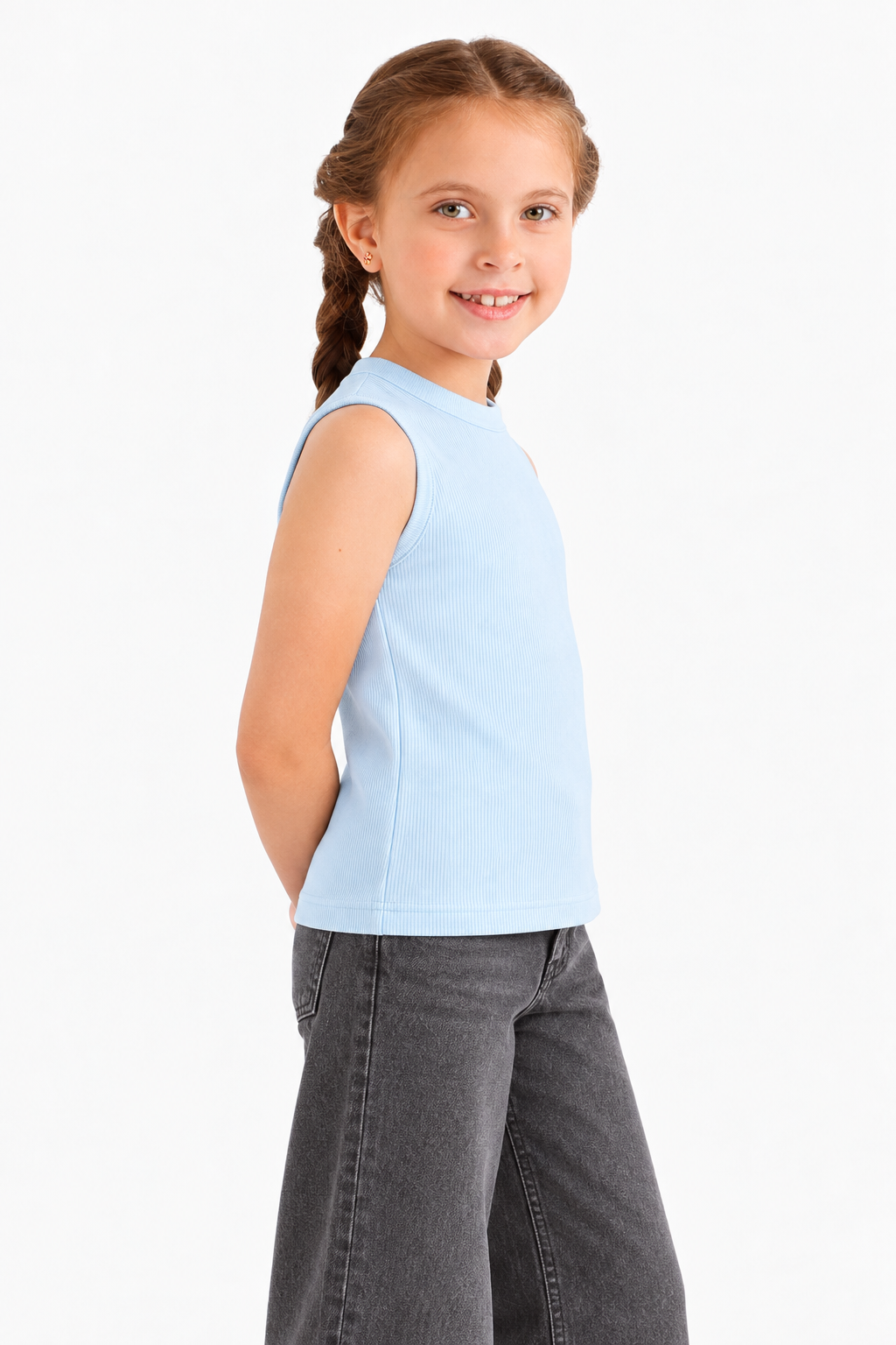 Girly Ribbed Top