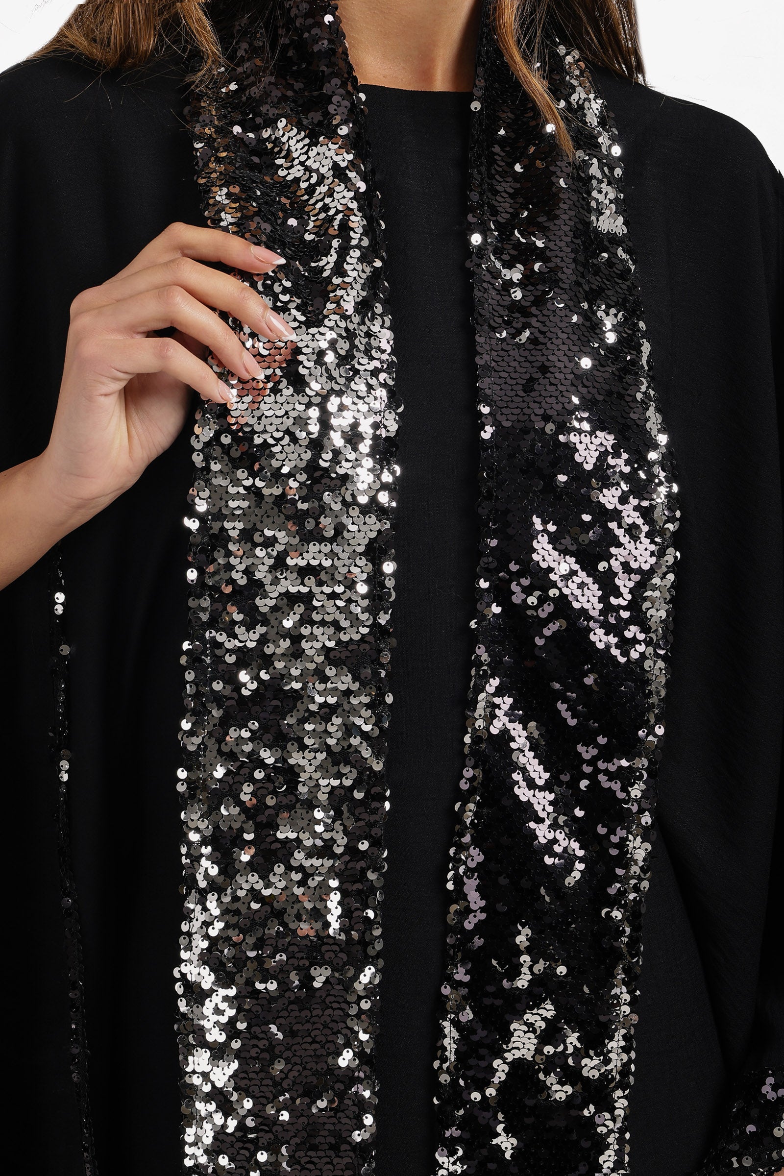 Sequin Abaya Belt