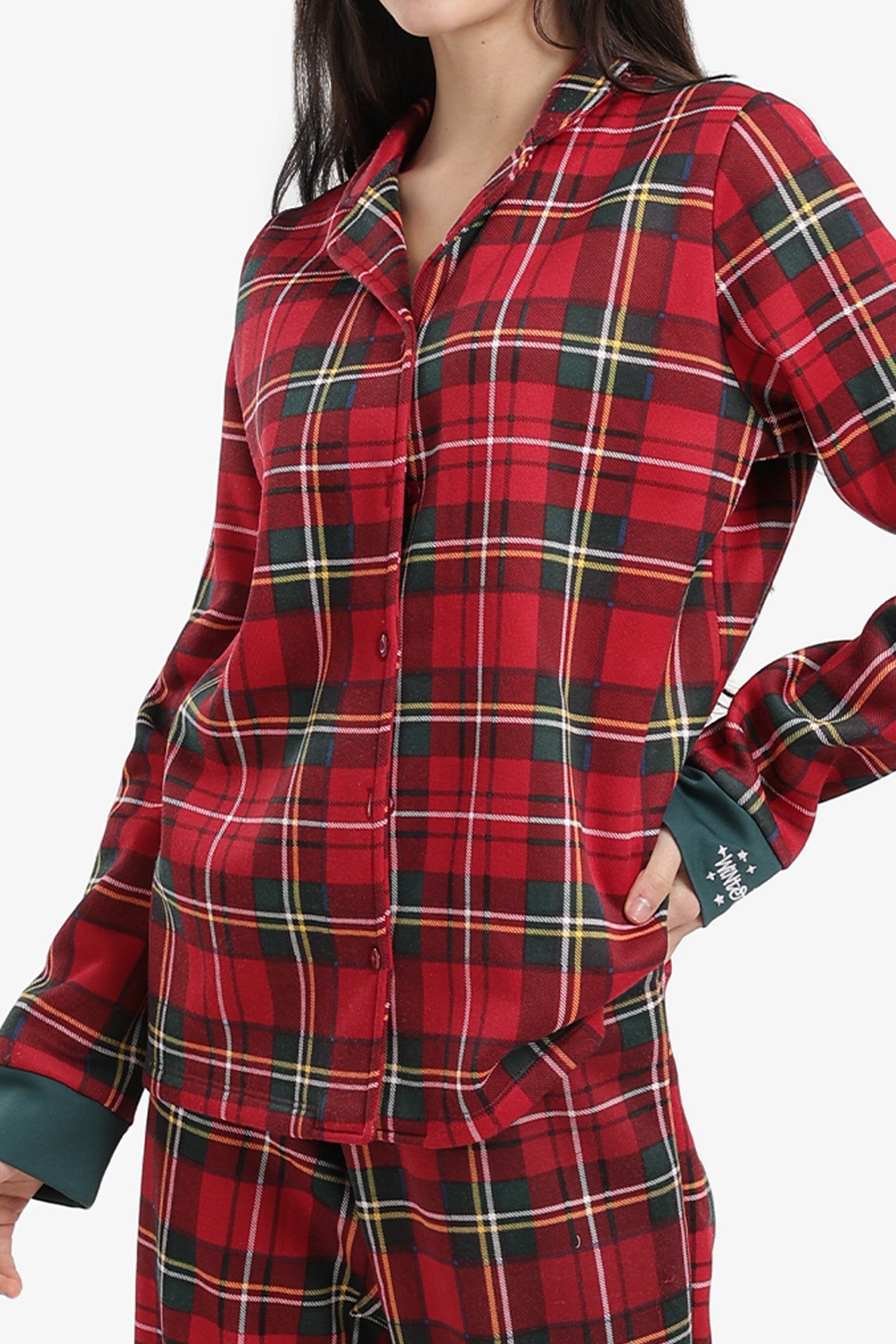 Checkered Christmas Pyjama Set