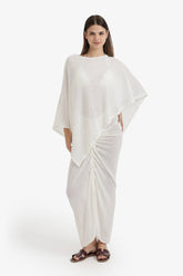 Asymmetrical Beach Poncho