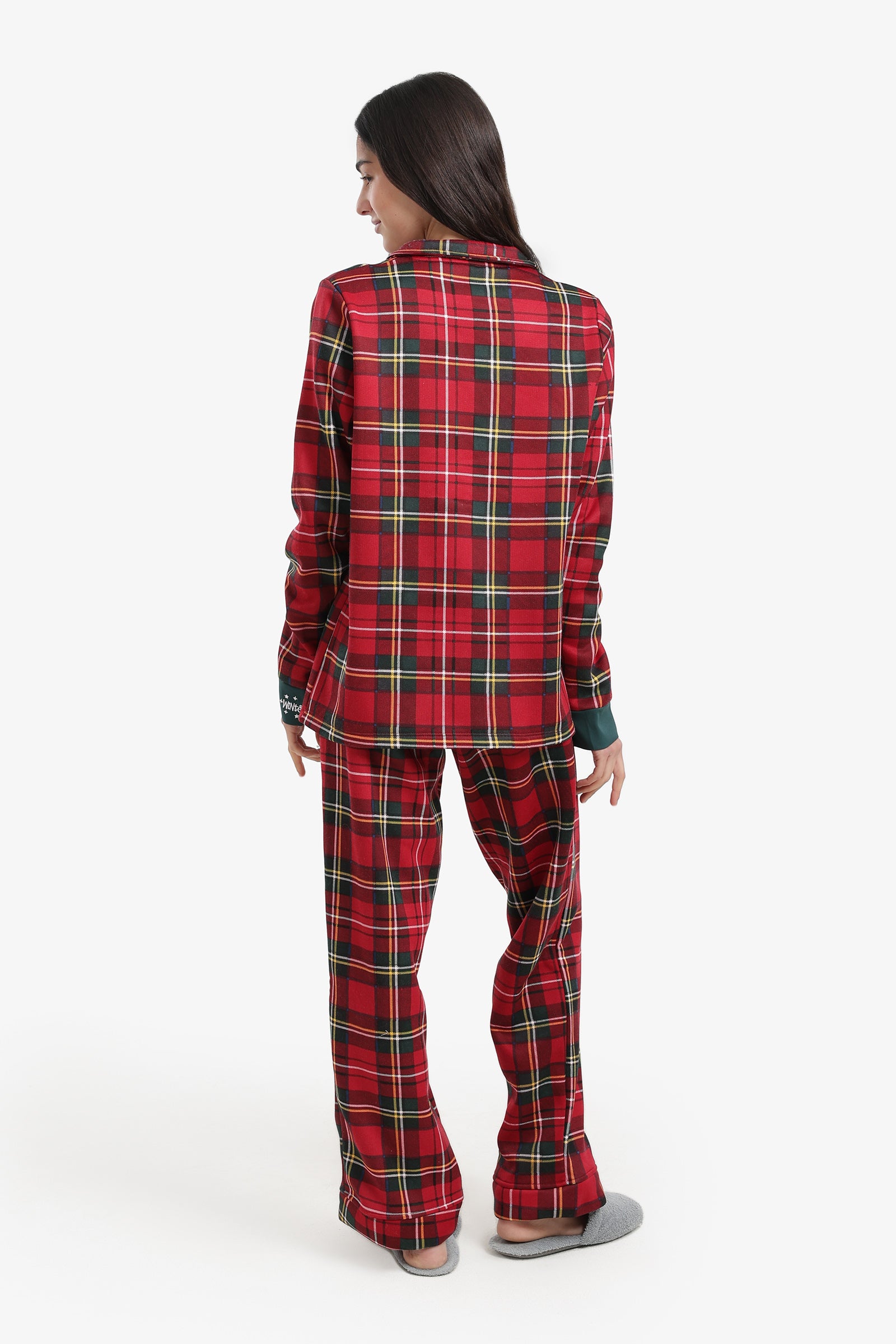 Checkered Christmas Pyjama Set