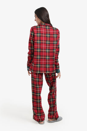 Checkered Christmas Pyjama Set