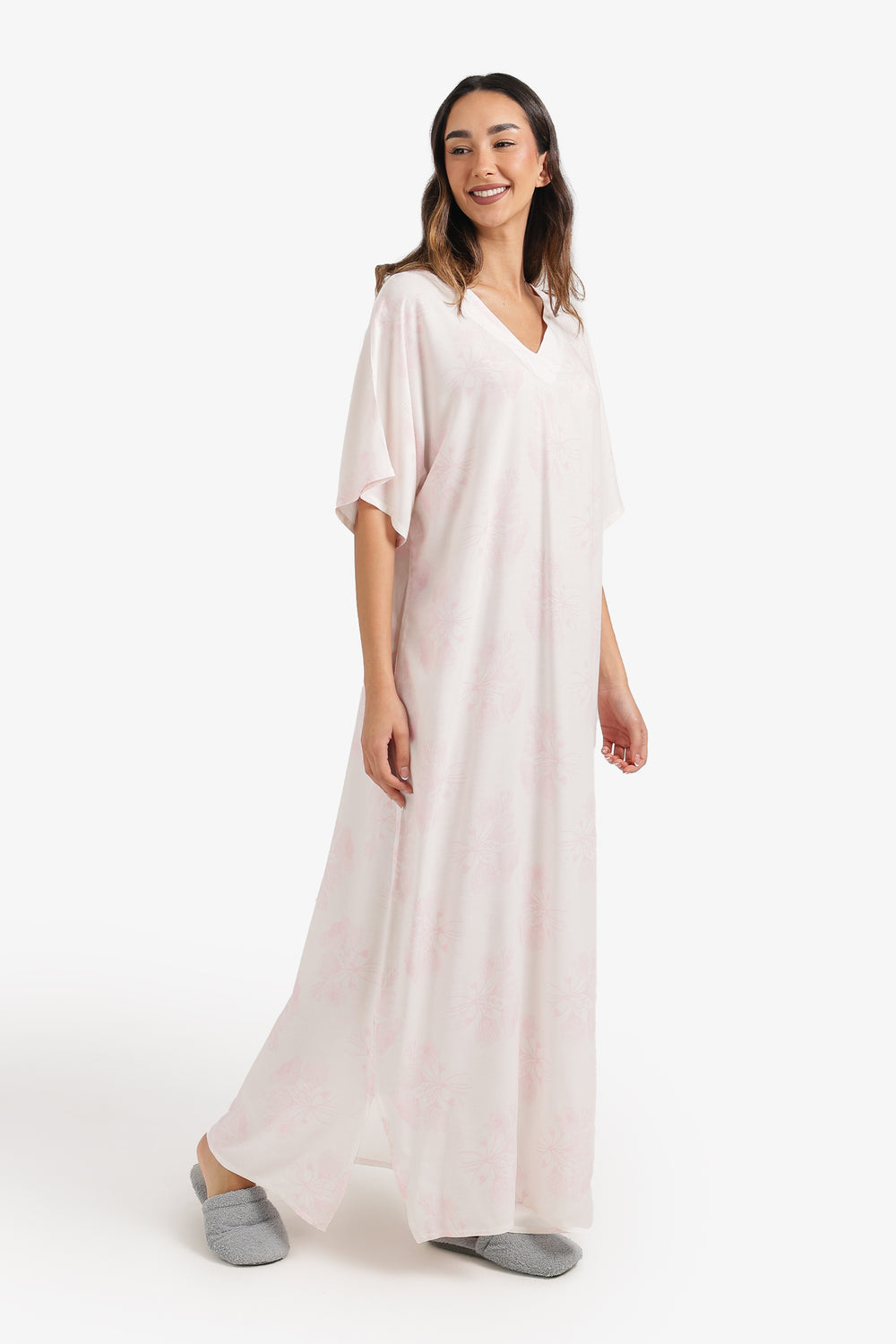 Floral Print Nightgown
