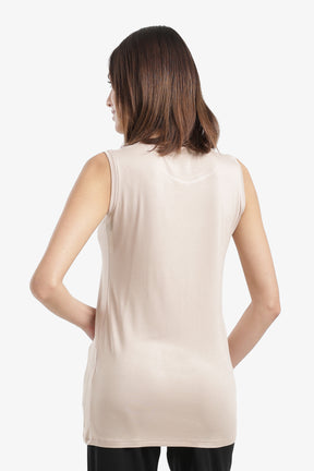 Slim Fit Sleeveless T-Shirt