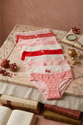 Pack of 10 Colored Bikini Panties