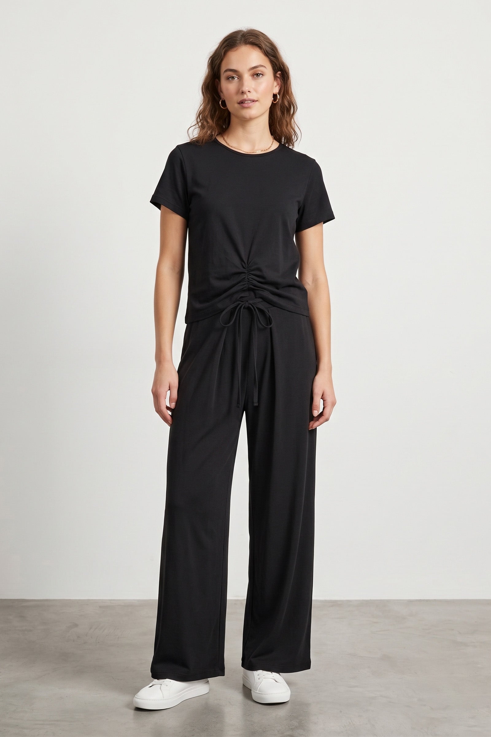 Ruched Front Lounge Top