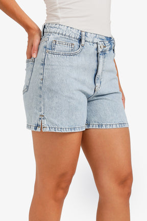 Mini Denim Beach Shorts