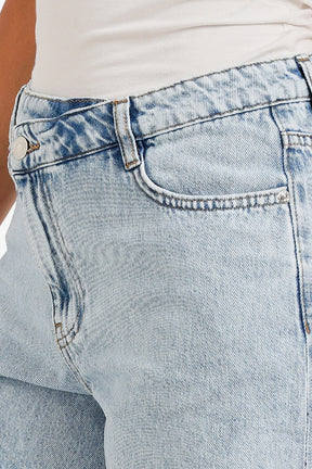 Mini Denim Beach Shorts