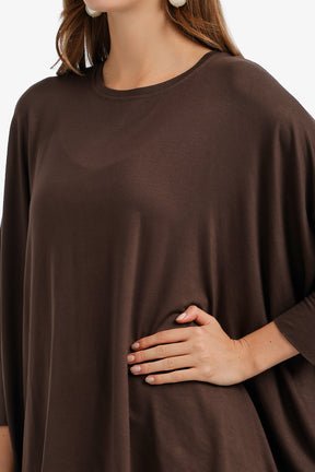 Flowy Asymmetric Poncho
