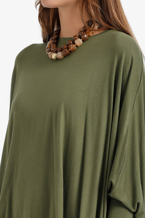 Flowy Asymmetric Poncho