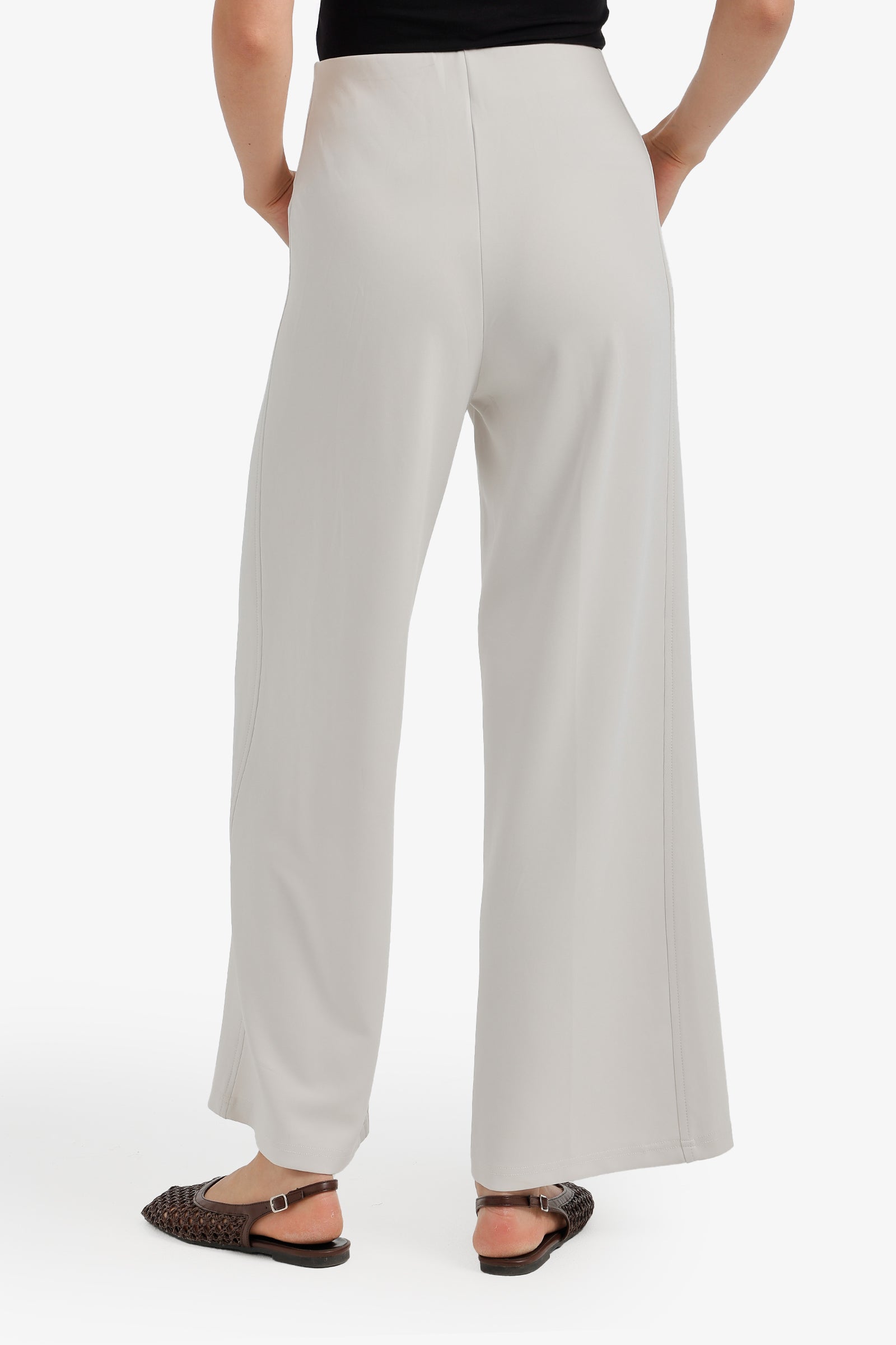 High Waist Pocketed Pants