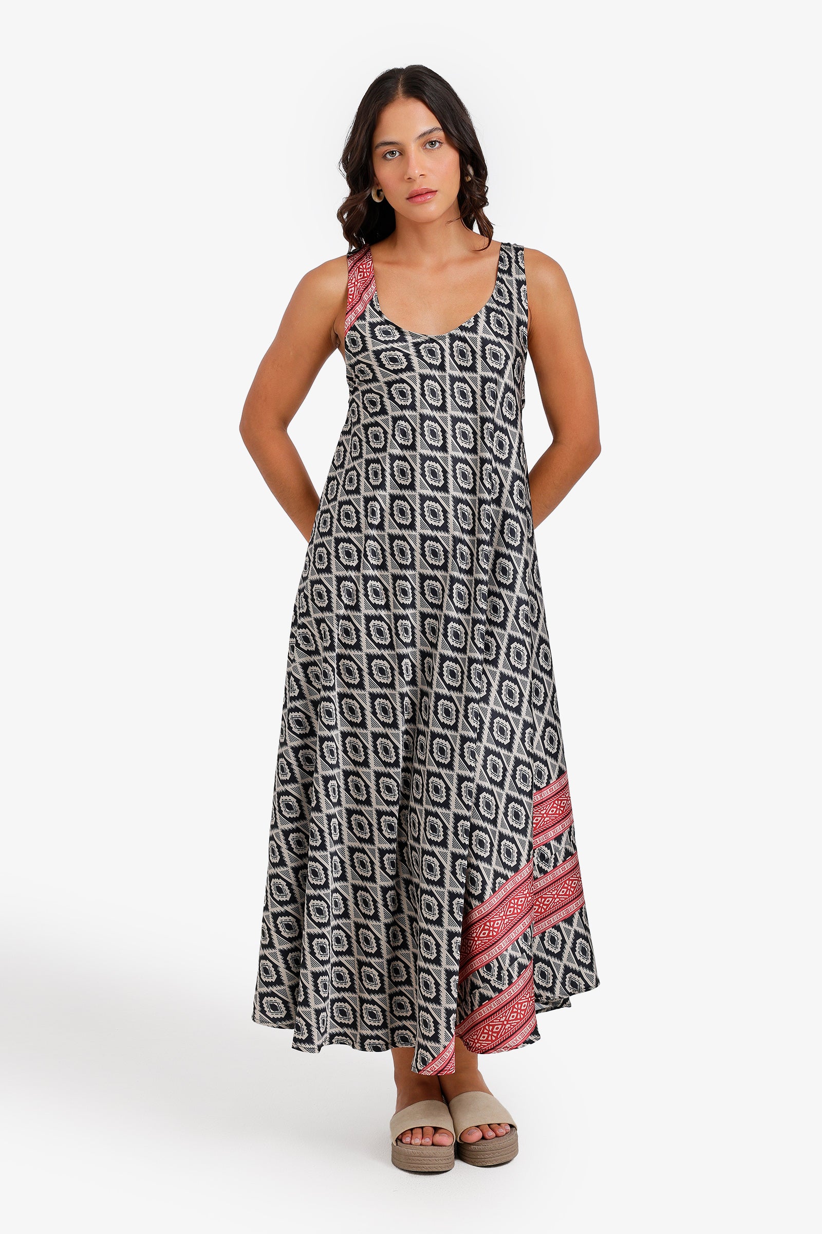 Open-Back Beach Dress