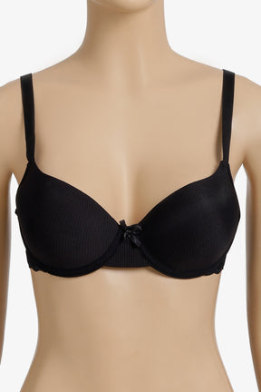 Padded Ribbed Bra