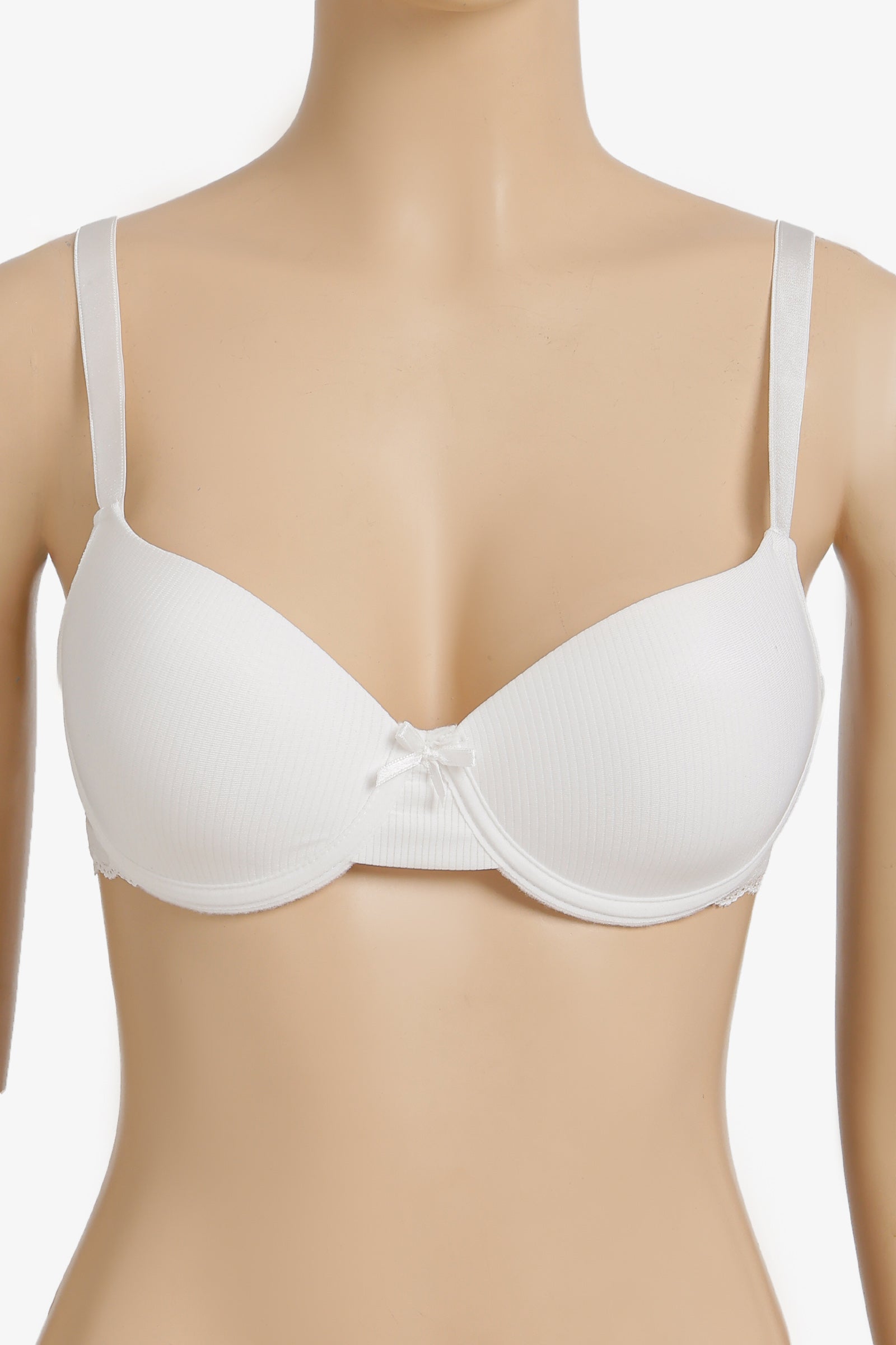 Padded Ribbed Bra
