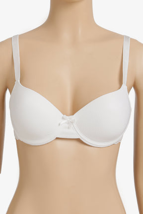 Padded Ribbed Bra