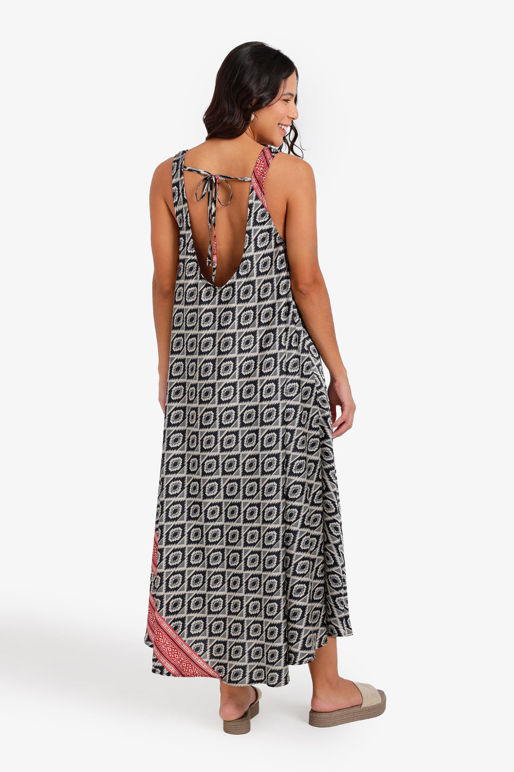 Open-Back Beach Dress