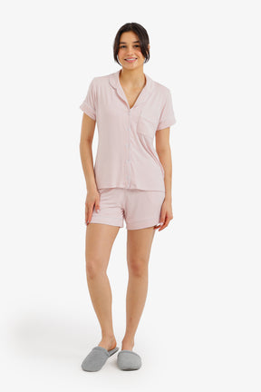 Piped Short Pyjama Set
