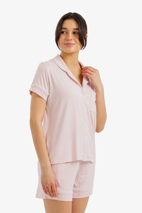 Piped Short Pyjama Set