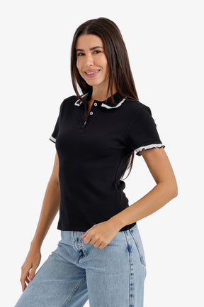 Contrast Lettuce Edge Top
